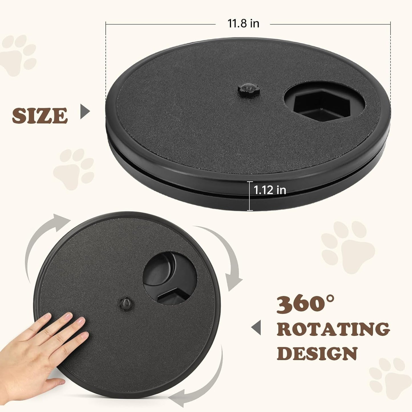 Dog Nail Scratch Board - 3 in 1 Interactive Dog Scratch Pad for Nails,Dog Nail Scratch Board with Treat Box，Stress-Free Nail Filing Tool,Dog Nail File Toy, Scratching Board for Dogs
