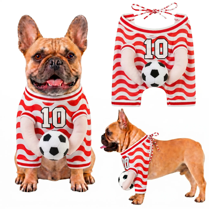 SnoozePaws Interactive Plush Ball Summer Dog Costume for Small Medium Breeds